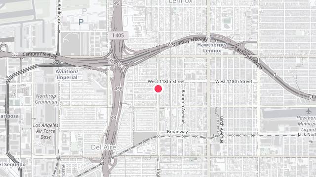 Map showing the office location of South Bay Property Management