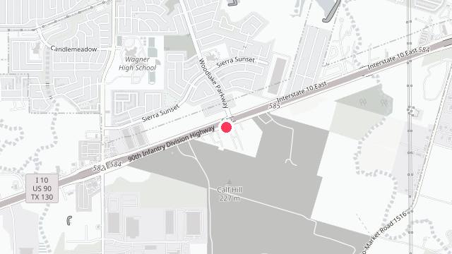 Map showing the office location of Spearhead Property Management