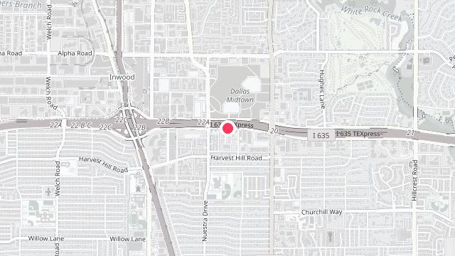 Map showing the office location of Specialized Property Management
