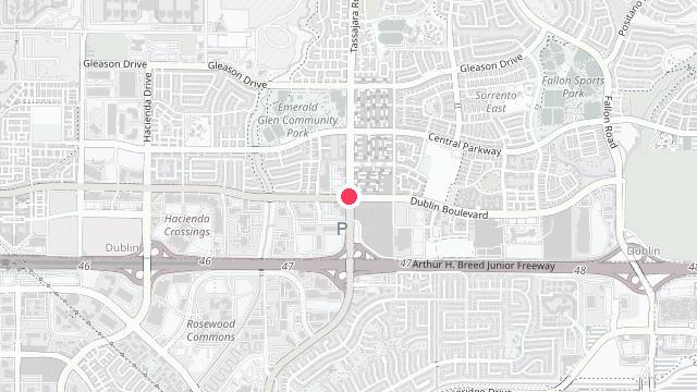 Map showing the office location of Specialized Property Management