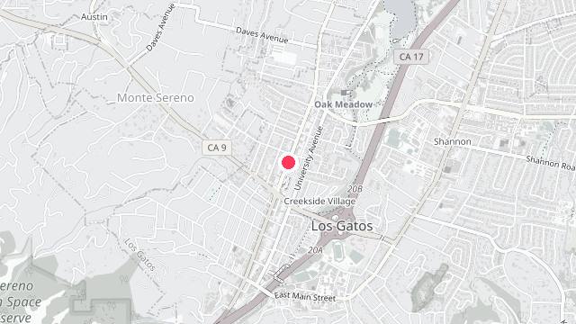 Map showing the office location of Starborn Property Management