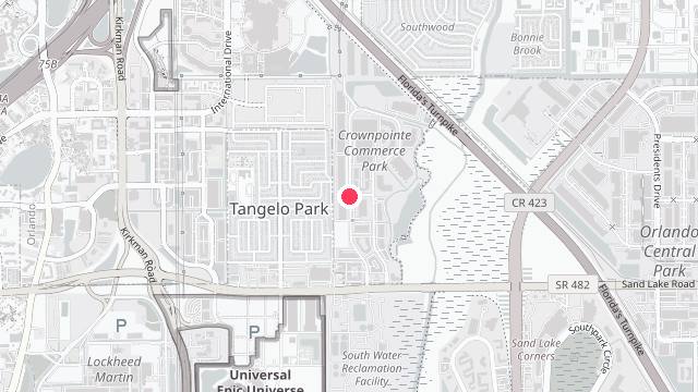 Map showing the office location of State Property Management