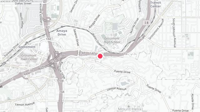 Map showing the office location of Stay West Property Management