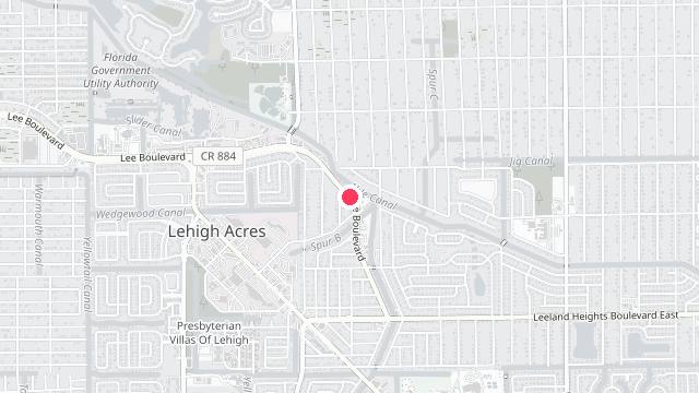 Map showing the office location of Streamlined Property Management & Real Estate