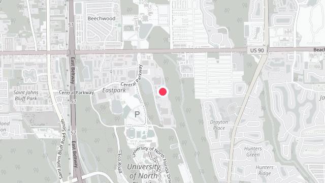 Map showing the office location of Supra Property Management
