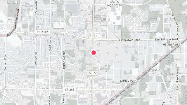 Map showing the office location of Sweet Life Property Management