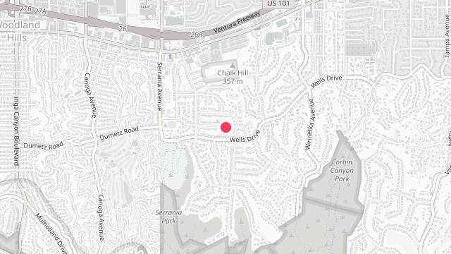 Map showing the office location of Tamburro Property Management &
