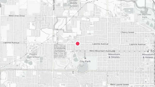 Map showing the office location of Tbc Property Management