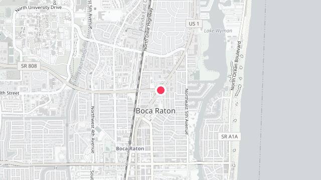 Map showing the office location of Tbt Property Management