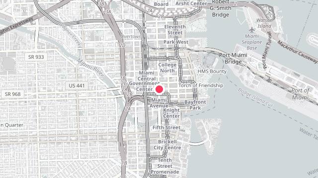 Map showing the office location of Teg Property Management