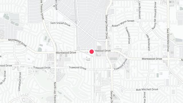 Map showing the office location of The Agency Real Estate and Property Management
