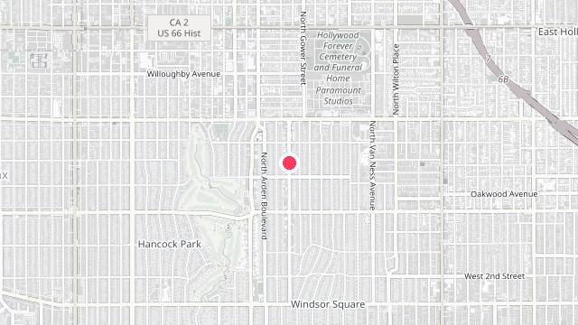 Map showing the office location of The Beaumont Property Mgt
