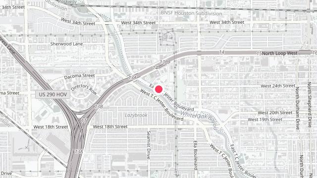 Map showing the office location of The Elite Quad Property Management Group
