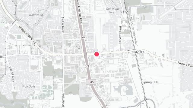 Map showing the office location of Three Pillar Property Management