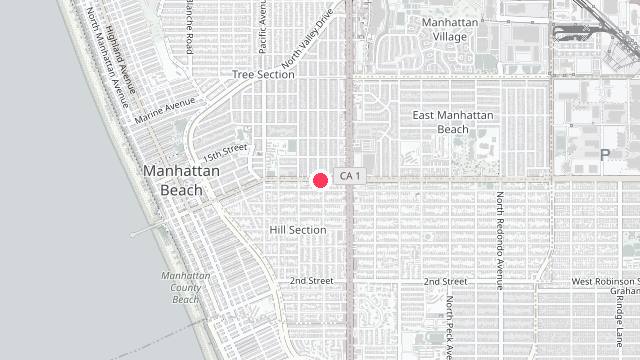 Map showing the office location of Tmc Property Management