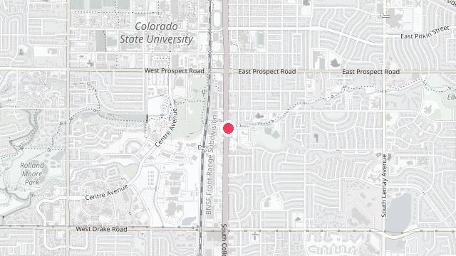 Map showing the office location of Trifecta Property Management
