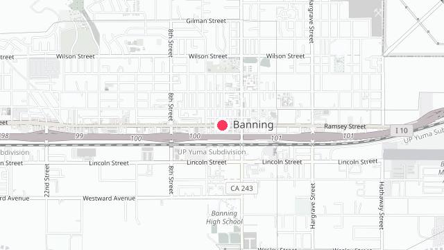 Map showing the office location of Trilogy Property Management