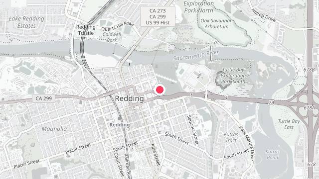Map showing the office location of Tuscan Sun Property Management