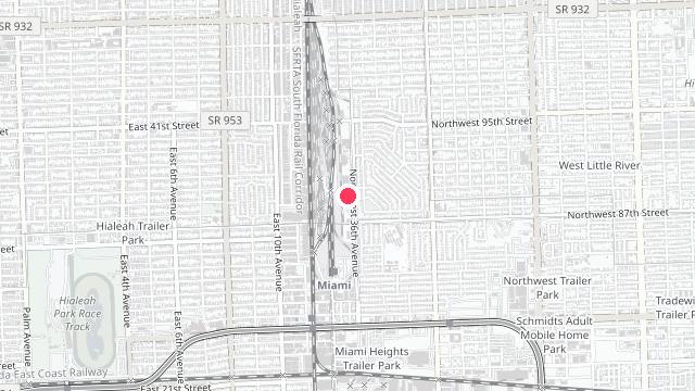 Map showing the office location of United Property Management Group