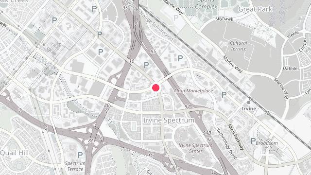 Map showing the office location of Universal Elite Property Management
