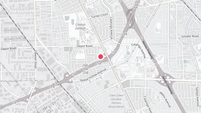 Map showing the office location of Urban Properties and Management