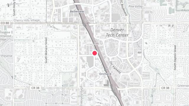 Map showing the office location of Urban Property Management