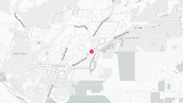 Map showing the office location of Valley Property Management and