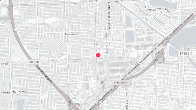 Map showing the office location of Verterra Property Management