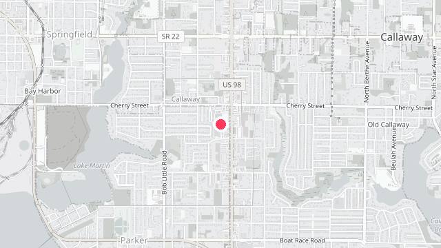 Map showing the office location of Volunteer Properties Management