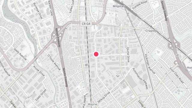 Map showing the office location of W-Star Investments Property Management,