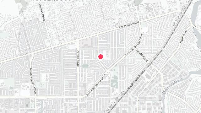 Map showing the office location of West Coast Property Management