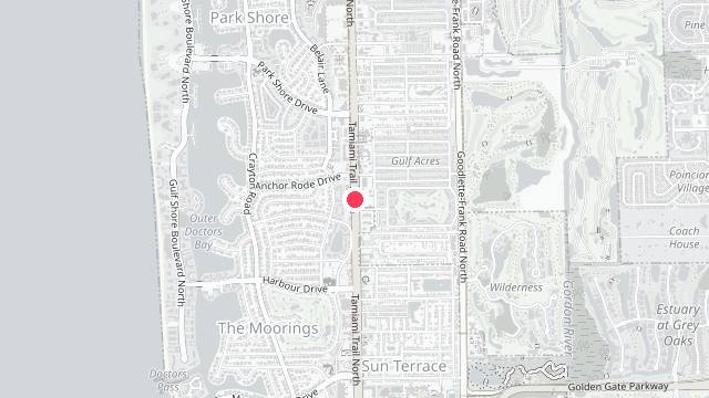 Map showing the office location of West Shore Properties Real Estate and Management