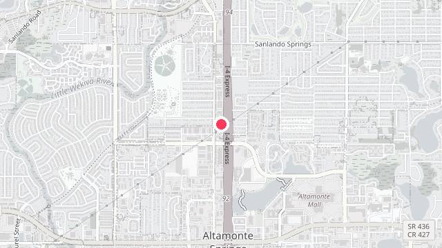 Map showing the office location of WGA Legacy Property Management, LLC