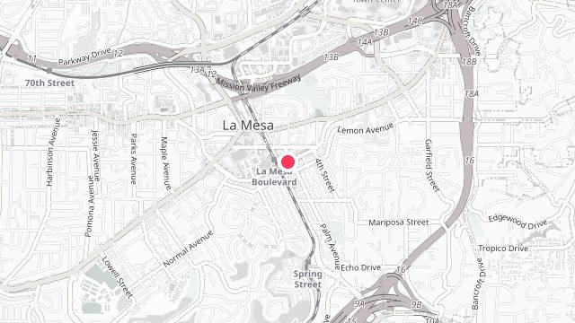 Map showing the office location of Whittington Property Management