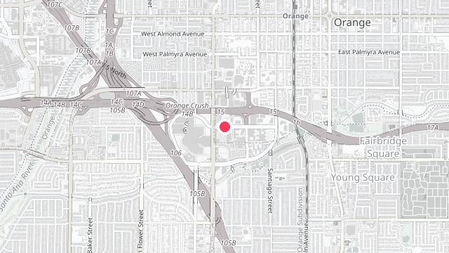 Map showing the office location of Windsor Property Management