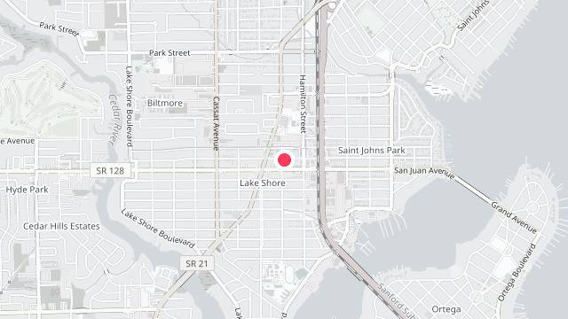 Map showing the office location of Winrock Property Management