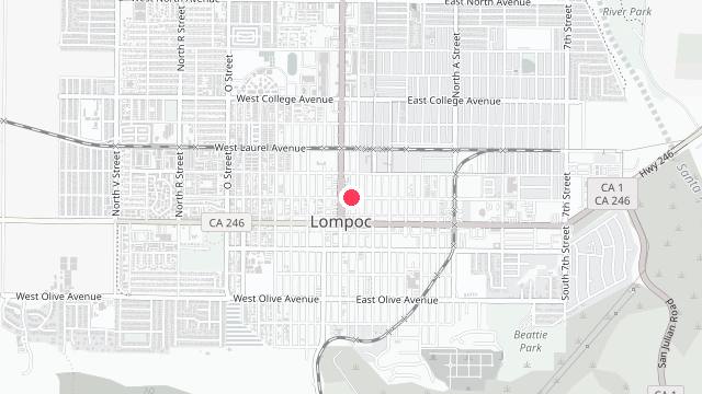 Map showing the office location of Wiser Property Management and