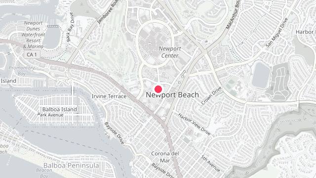 Map showing the office location of Wra Property Management