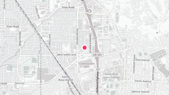 Map showing the office location of Zenith Property Management