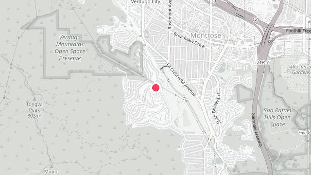 Map showing the office location of Zeus Property Management